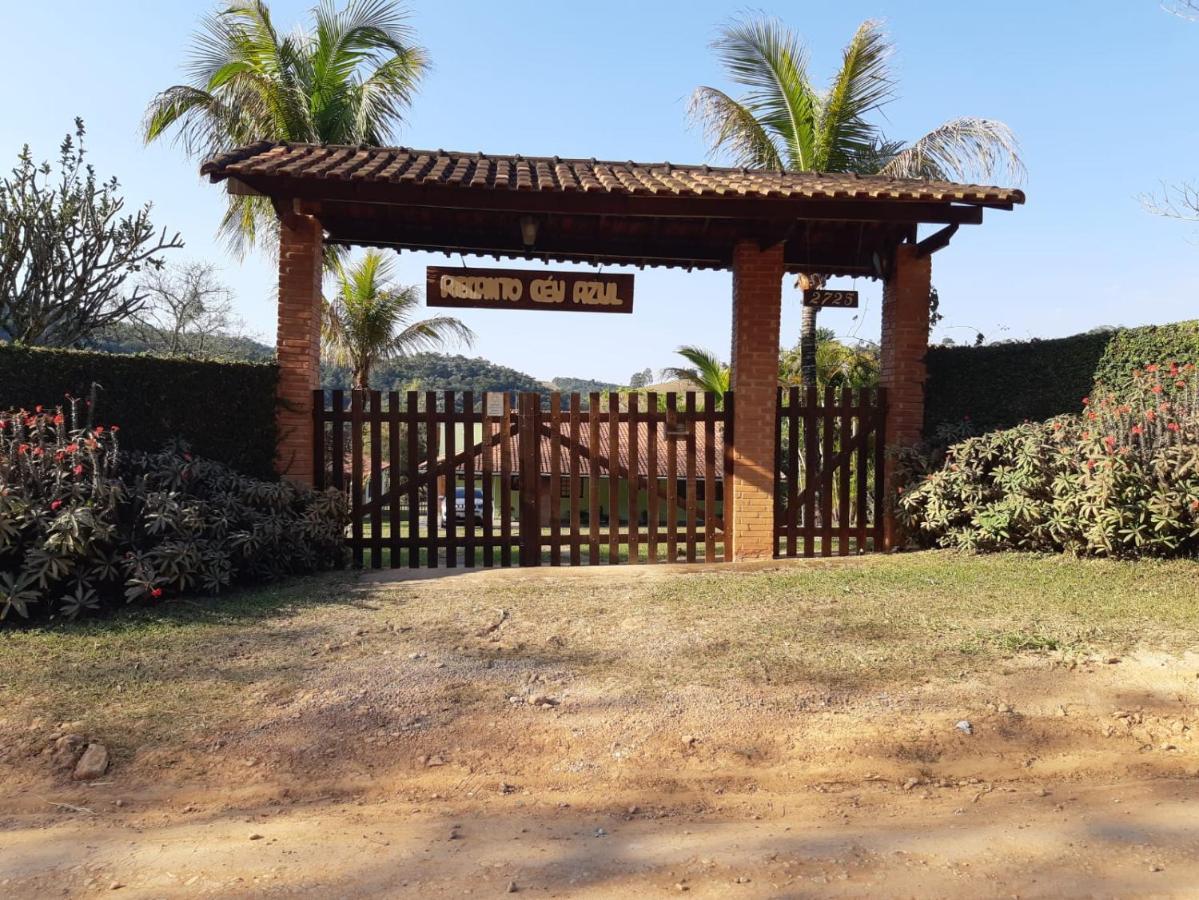Casa De Campo "Recanto Ceu Azul" Guararema Bagian luar foto